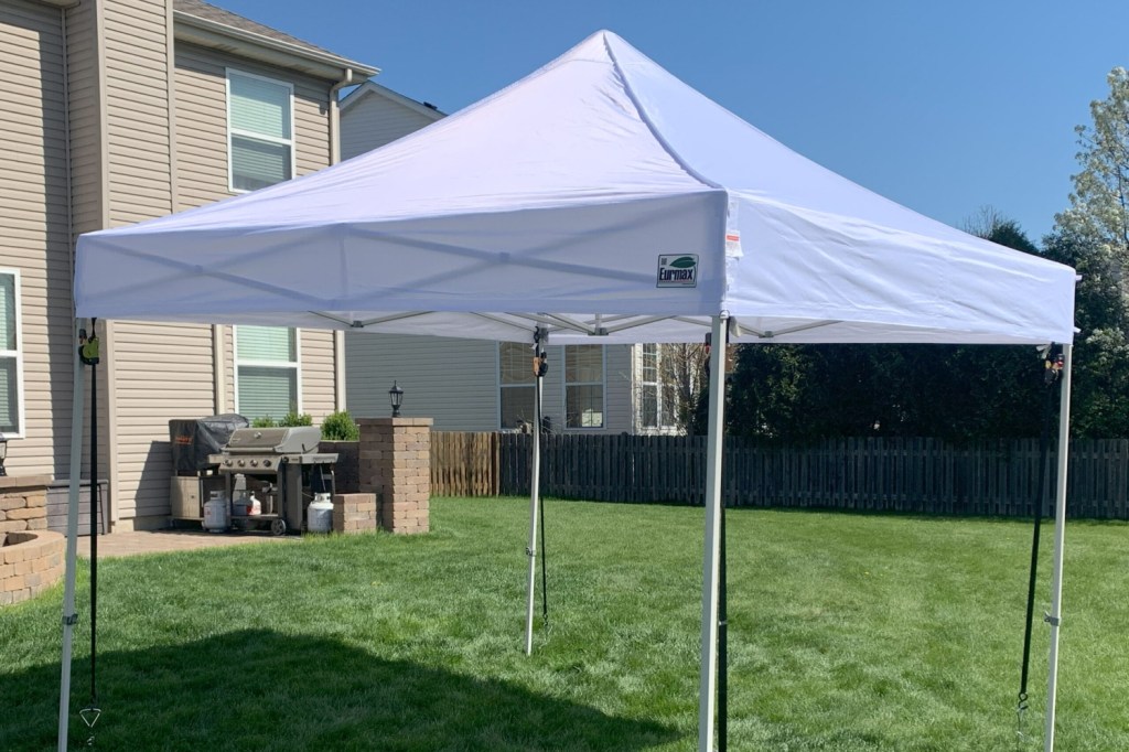 How I Tie Down a Sideline Pop&nbsp;Shade